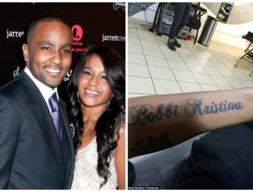 Nick Gordon se tatúa el nombre de Bobbi Kristina Brown en el brazo