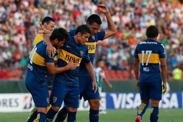 Palestino no pudo ante la jerarquía de Boca Juniors en Copa Libertadores