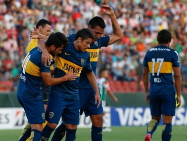 Palestino no pudo ante la jerarquía de Boca Juniors en Copa Libertadores