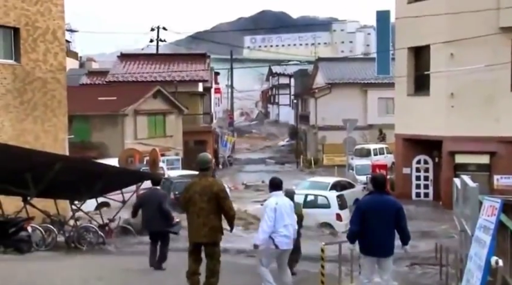 Video: Nuevo e impresionante registro del devastador tsunami de 2011 en Japón