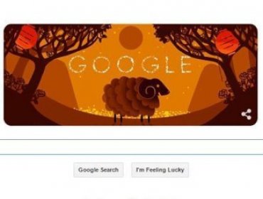 Una cabra protagoniza el Doodle de Google ante la llegada del año nuevo Chino