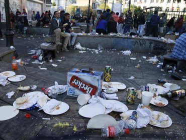 Valparaíso: municipio implementa plan de lavado de calles