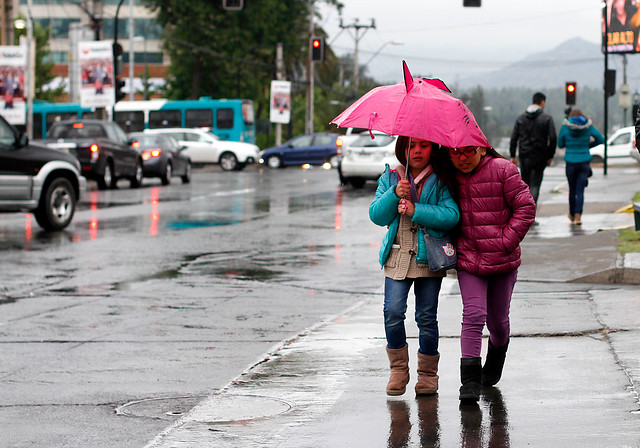 Anuncian precipitaciones para la tarde de este viernes entre Los Andes y Rancagua