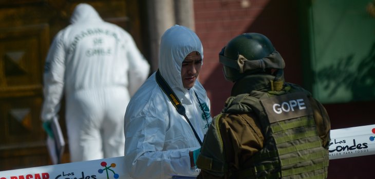 Gobierno anuncia querella por explosión en las afueras de iglesia en Las Condes