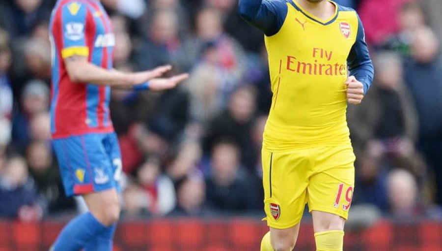 Arsenal vence al Crystal Palace con Alexis Sánchez en cancha