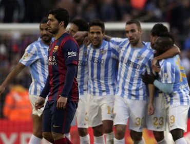 Un desconocido Barcelona cae ante Málaga en la sorpresa de la jornada