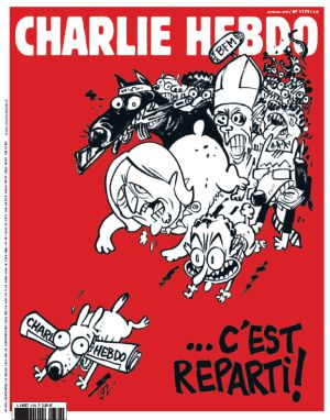 Charlie Hebdo vuelve tras ataque con polémica portada