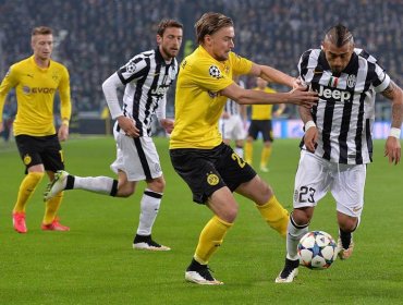 Juventus da el primer golpe en casa tras vencer al Dortmund con Vidal en cancha