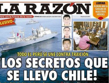 Perú dice que Chile recibió los nombres de militares implicados en espionaje