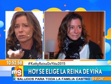 Kathy Salosny se emocionó hasta las lágrimas en Mucho Gusto y habló por primera vez de su pareja