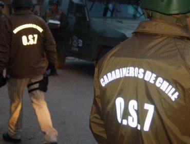 OS7 de Carabineros de Cañete decomisa 15 mil dosis de droga