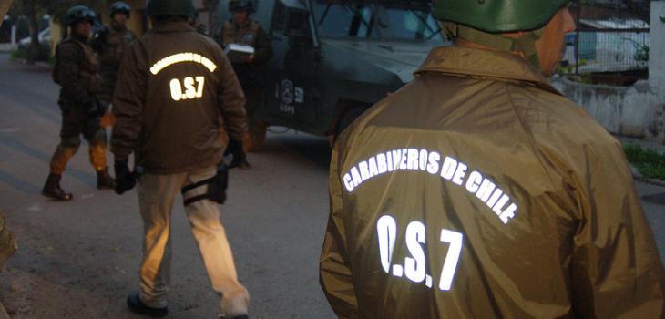 OS7 de Carabineros de Cañete decomisa 15 mil dosis de droga