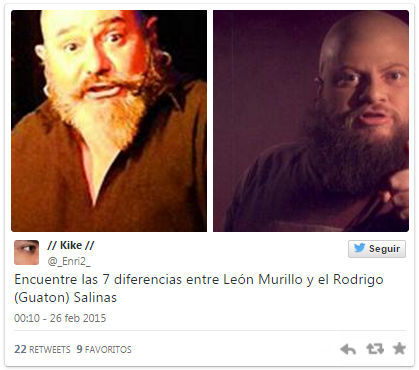 Foto: Mira el increíble parecido entre León Murillo y Rodrigo Salinas