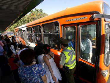 Transantiago se prepara para el “súper lunes”: Aumentará un 30% su flota de buses en las calles