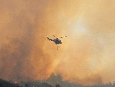 Onemi informó que hay 61 incendios forestales activos y 82 controlados