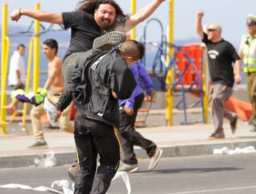 Hinchas de Fernández Vial y Concepción protagonizaron serios incidentes