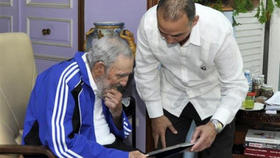 Fidel Castro se reunió con los cinco agentes que estuvieron presos en EE.UU.