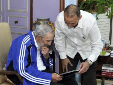 Fidel Castro se reunió con los cinco agentes que estuvieron presos en EE.UU.