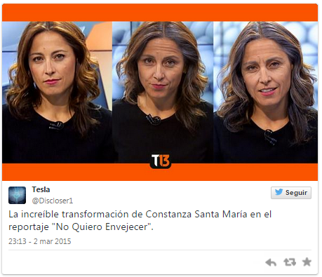 Constanza Santa María sorprende al lucir nueva apariencia en Teletrece
