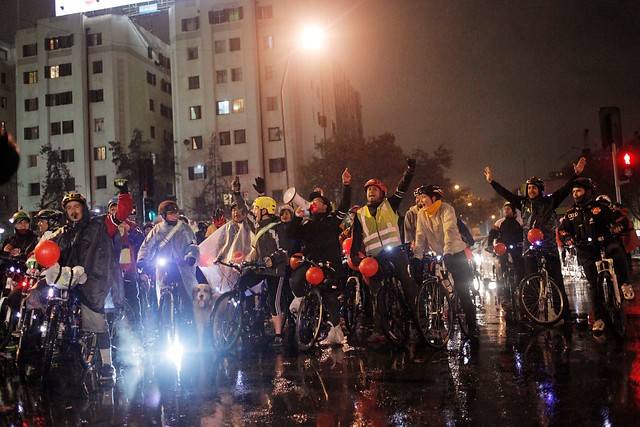 Intendencia Metropolitana autoriza cicletada de “Furiosos Ciclistas” de este martes en Plaza Italia