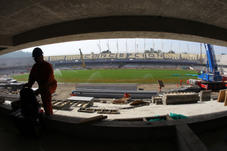 Fotos: Estadio Ester Roa de Concepción terminó su primera etapa de remodelación