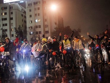 Intendencia Metropolitana autoriza cicletada de “Furiosos Ciclistas” de este martes en Plaza Italia