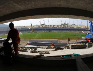 Fotos: Estadio Ester Roa de Concepción terminó su primera etapa de remodelación