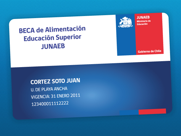 Este viernes Junaeb cargará las tarjetas por Beca de Alimentación para educación superior