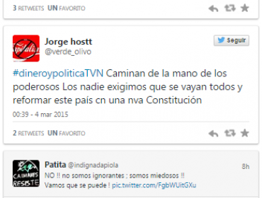 Programa de TVN “dinero y política” encendió las redes sociales