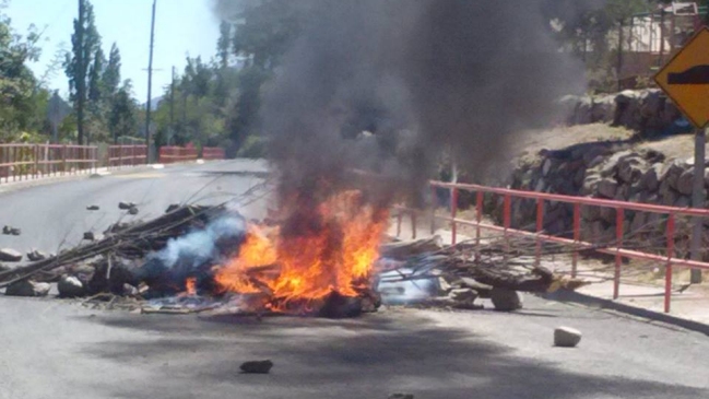 Caimanes: Enfrentamientos con Carabineros por conflicto con Los Pelambres