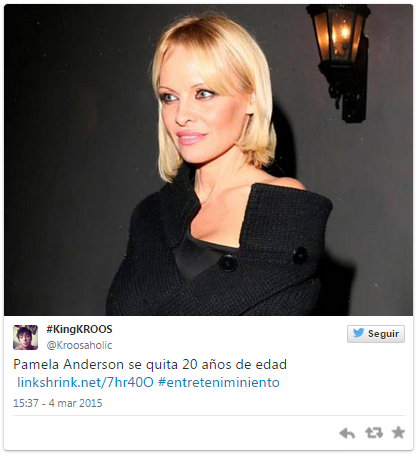 Pamela Anderson sorprende a sus seguidores con nueva apariencia