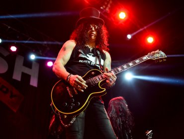 Así se vio el show de Slash en Chile