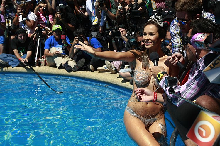 Pancho Saavedra cuenta la verdadera razón del llanto de Jhendelyn tras el piscinazo de reina