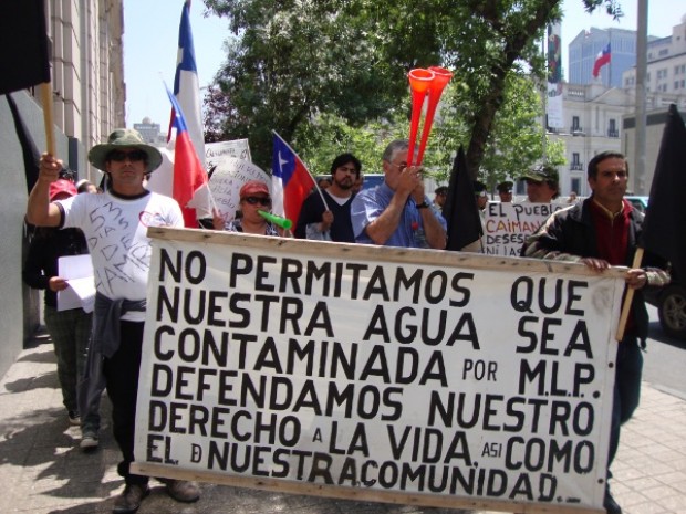 Constituyen “mesa de diálogo” por conflicto entre habitantes de Caimanes y minera Los Pelambres