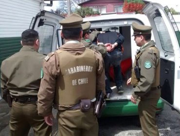 Carabineros detuvo a 8 personas e incautó drogas y armas en operativo antidelictual en Concón