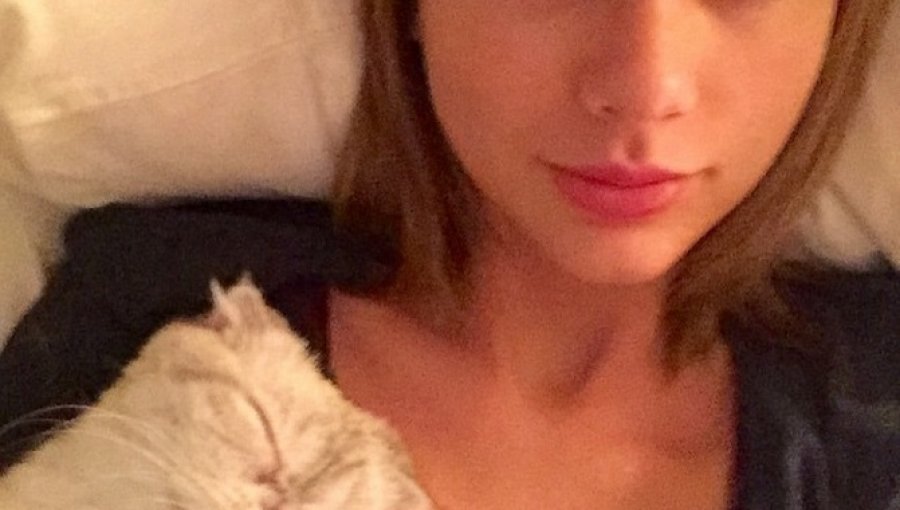Siempre bella: Así luce Taylor Swift al despertar y sin maquillaje