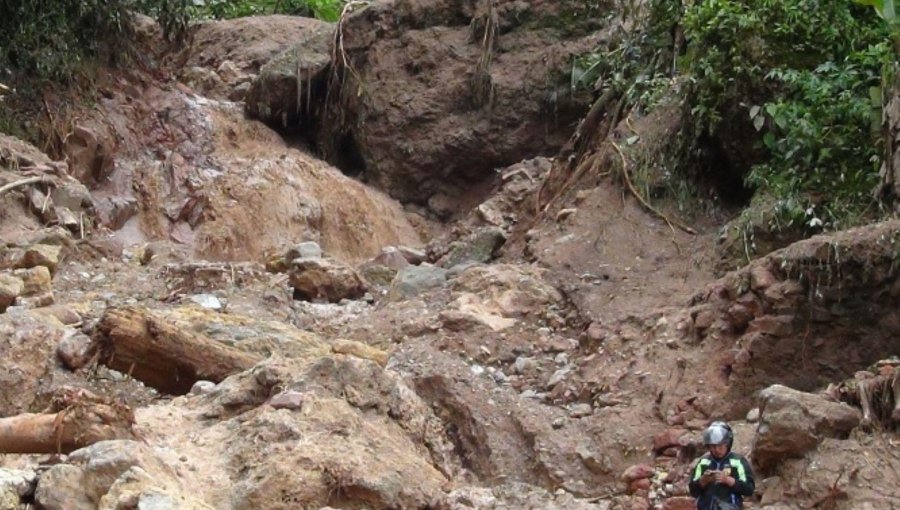 Alud deja un muerto, un desaparecido y seis heridos en la selva peruana