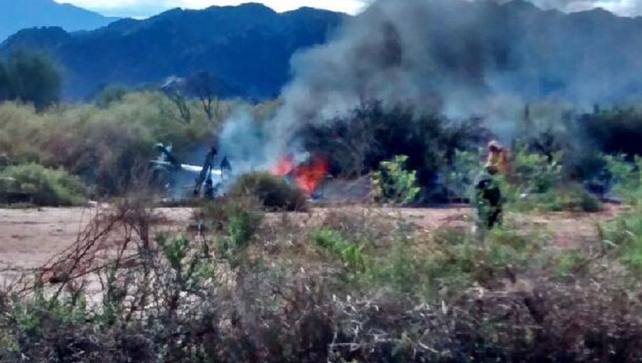 Choque de dos helicópteros en Argentina deja al menos 10 diez muertos