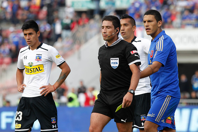 Eduardo Gamboa será el árbitro del superclásico entre U.de Chile y Colo Colo