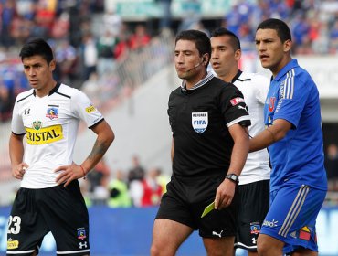 Eduardo Gamboa será el árbitro del superclásico entre U.de Chile y Colo Colo