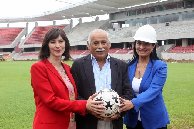 Ministra Riffo: "La Serena tiene prácticamente terminado su estadio"