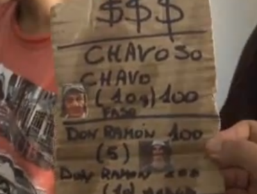 Argentina: detienen a "La banda del Chavo" que le ponía nombres del programa a las drogas que traficaban