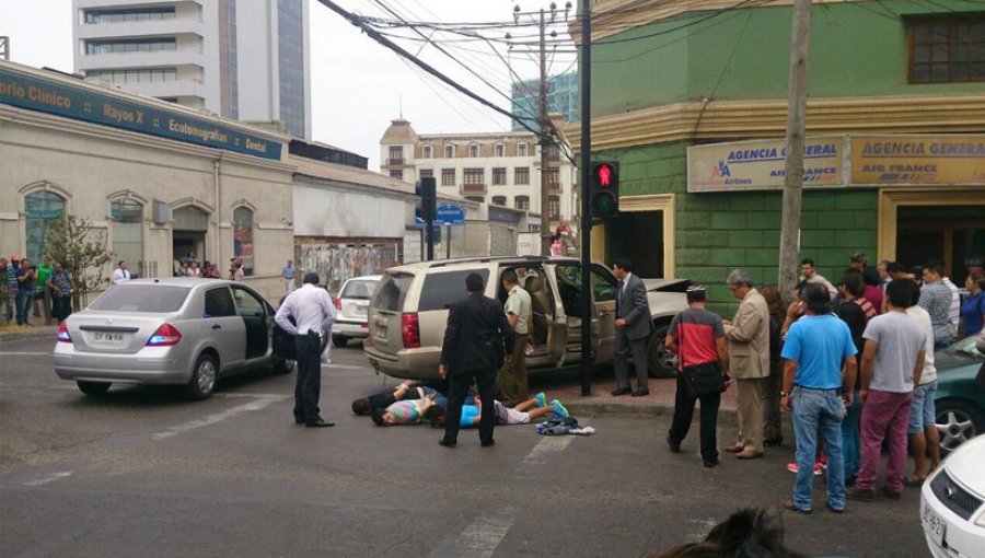 Persecución policial en Antofagasta terminó con policía formalizado y delincuentes en libertad