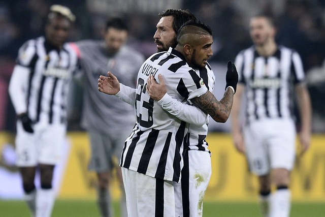 Arturo Vidal sumó minutos en victoria de la Juventus sobre Palermo