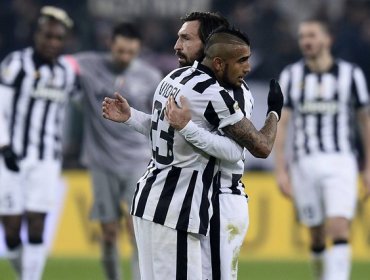 Arturo Vidal sumó minutos en victoria de la Juventus sobre Palermo