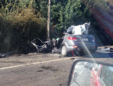 Fatal accidente en ruta de Nacimiento Los Ángeles deja una víctima fatal