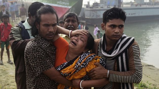 Al menos 60 muertos al hundirse un barco de pasajeros en Birmania