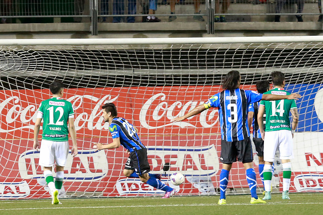 Audax resignó un 2-2 ante Huachipato en los descuentos