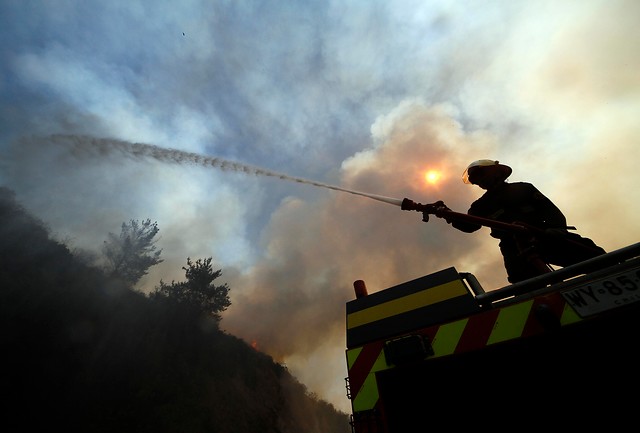 Declaran fin a Estado de Catástrofe en Valparaíso tras incendio forestal