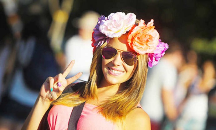 Cata Vallejos recibe críticas por su look en Lollapalooza